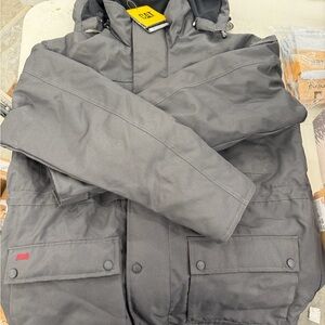 CAT Men's Insulated Puffer Jacket - Gray